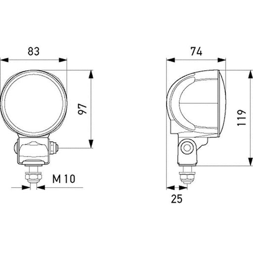 Hella Worklight High 1G0 996 576-611