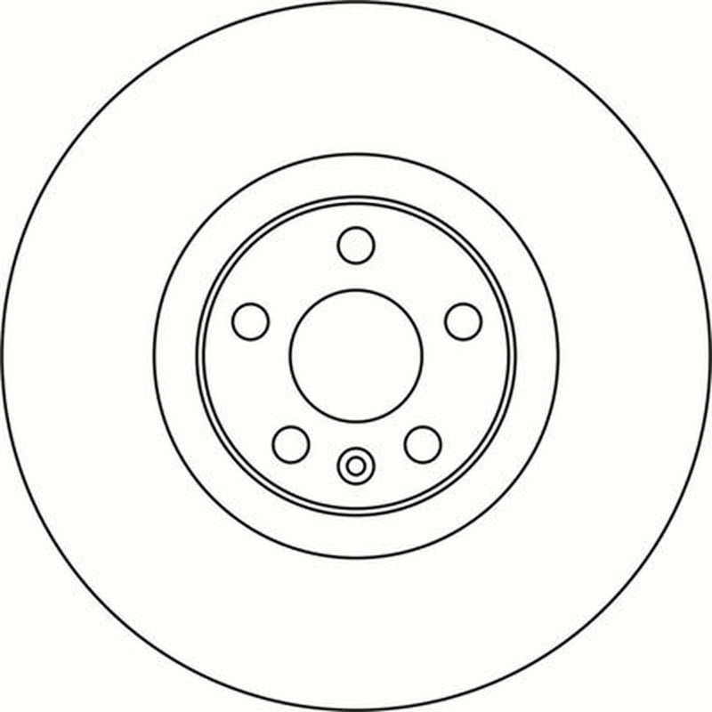 Abtex 2 x Vented Front Brake Discs BD2174V-x2