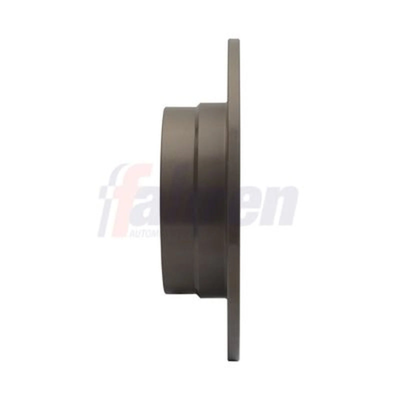 Fahren 2 x Solid Brake Discs fits BMW 1 2004-2011