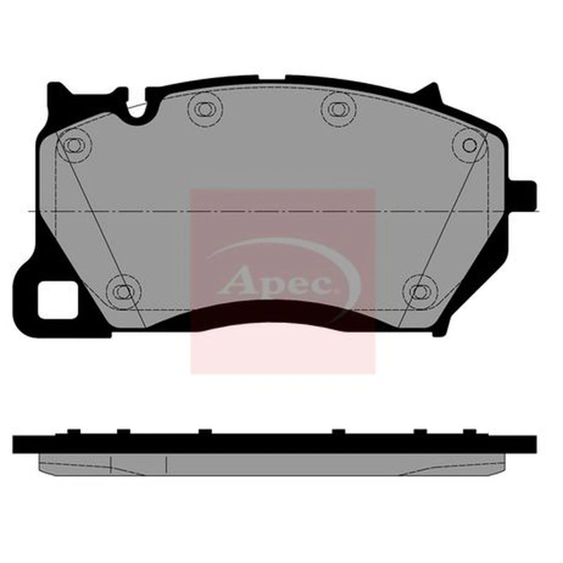 Apec Front Brake Pad Set PAD2577