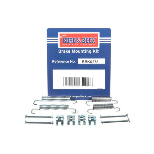 Borg & Beck Parking Brake Shoe Accessory Kit Rear BBK6278