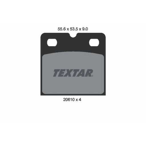 Textar Parking Rear Brake Pads 2061005