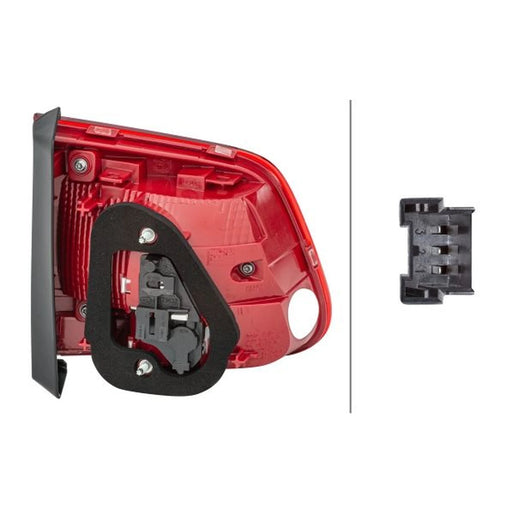 Hella Tail Light / Lamp W16W Right 2SA 010 739-101