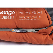 Vango Stellar Double Sleeping Bag Harissa - Vango - Van Life Living