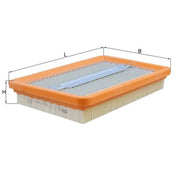 Mahle Engine Air Filter LX 336