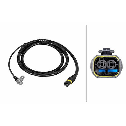 Hella ABS Wheel Speed Sensor Front Right 6PU 230 052-351