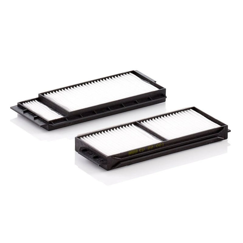 MANN-FILTER Cabin Air Filter (Pollen Filter) below the middle CU 22 001-2