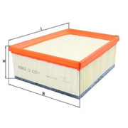 Mahle Engine Air Filter LX 4297/1