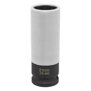 Sealey Alloy Wheel Impact Socket 1/2"Sq Drive 21mm Star Profile for Hyundai Sealey  - Town Parts