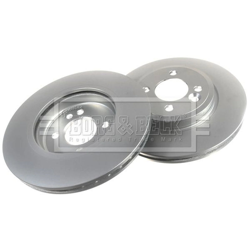 Borg & Beck 2 x Vented Front Brake Discs BBD4256