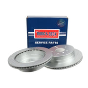 Borg & Beck 2 x Rear Brake Discs BBD4611-x2