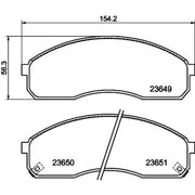 Mintex Front Brake Pad Set MDB2119