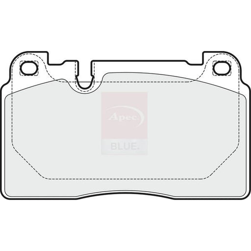 Apec Front Brake Pad Set PD3731