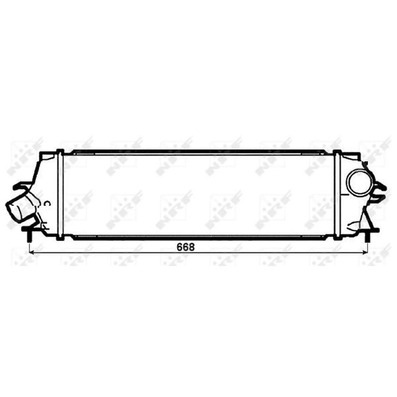 NRF Intercooler (Charge Air Cooler) 30271