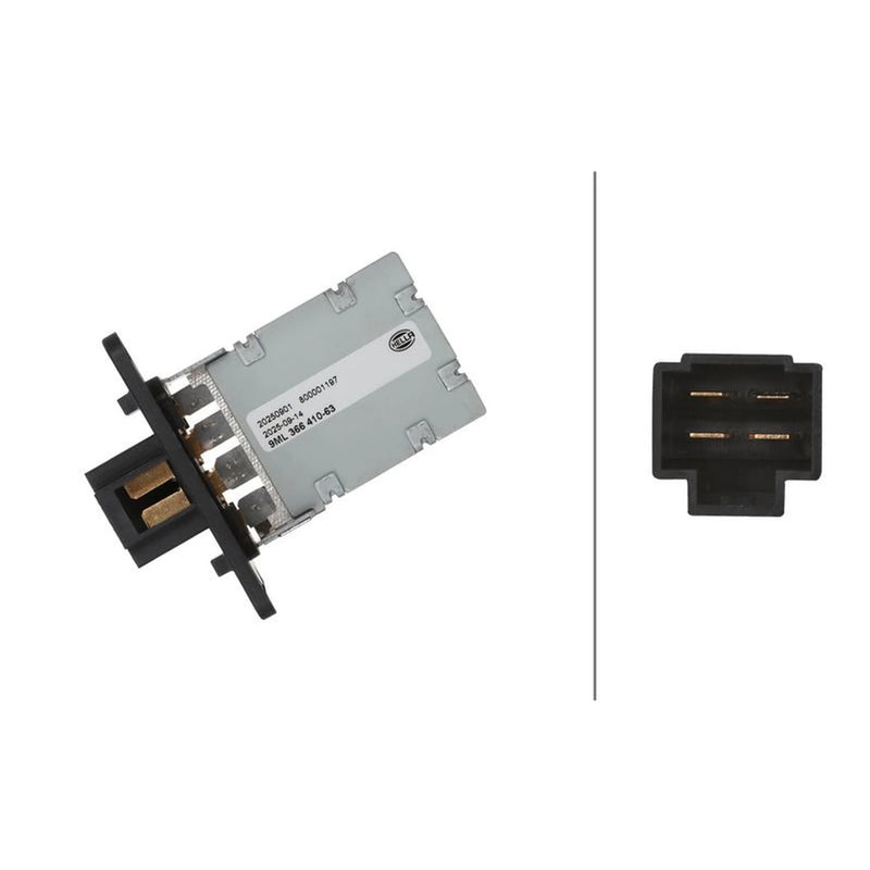 Hella Heater Blower Resistor 9ML 366 410-631
