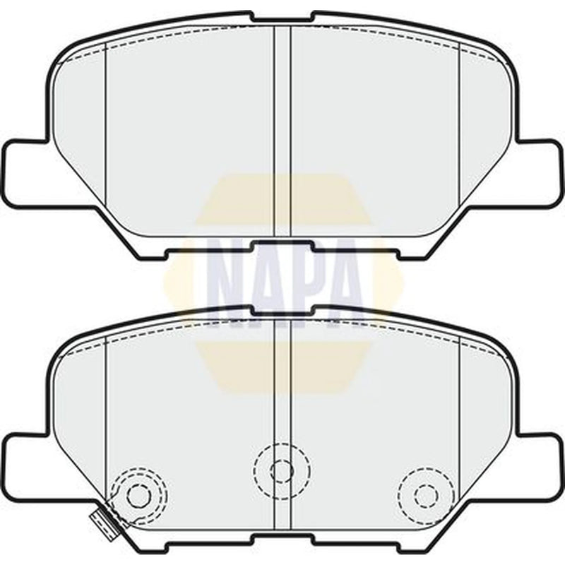 NAPA Rear Brake Pad Set NBP1546