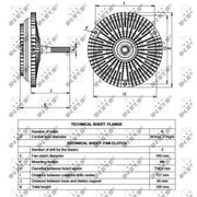 NRF Radiator Fan Clutch 49534