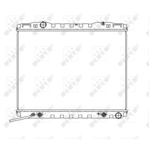 NRF Engine Radiator 53366