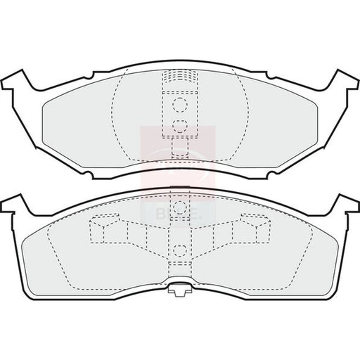 Apec Front Brake Pad Set PD3489