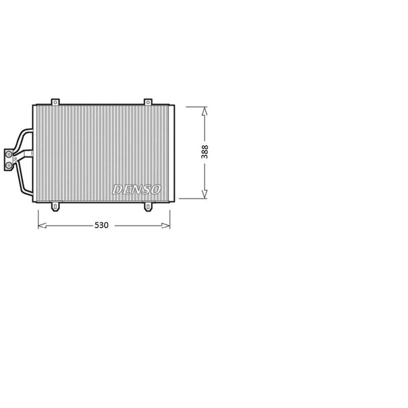 Denso Air Conditioning Condenser DCN23003