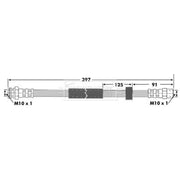 Borg & Beck Brake Hydraulic Hose Line Rear BBH6711