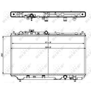 NRF Engine Radiator 509512