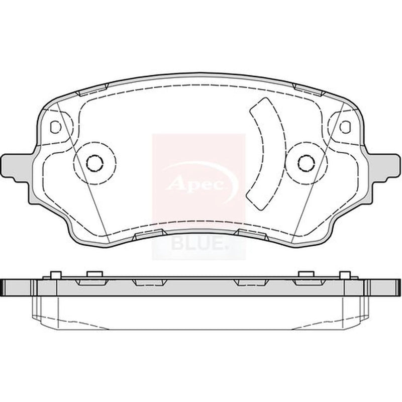 Apec Front Brake Pad Set PD3946