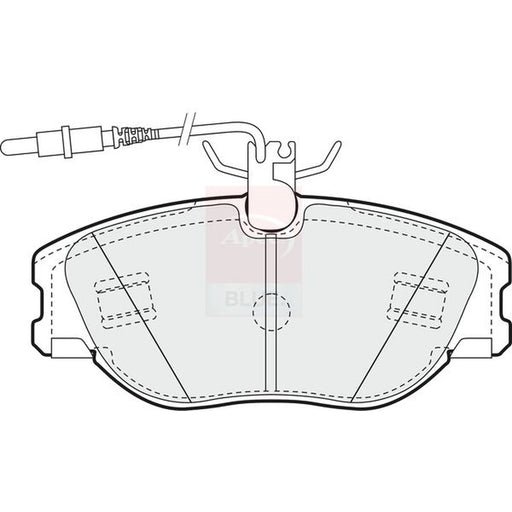 Apec Front Brake Pad Set PD3427