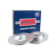 Borg & Beck 2 x Solid Rear Brake Discs BBD6339-x2