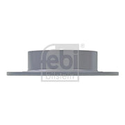 Febi 2 x Solid Rear Brake Discs 108383-x2