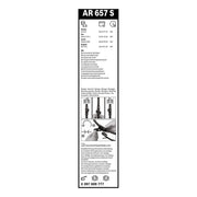 Bosch Aerotwin Front Wiper Blade Set 650mm + 650mm — AR657S