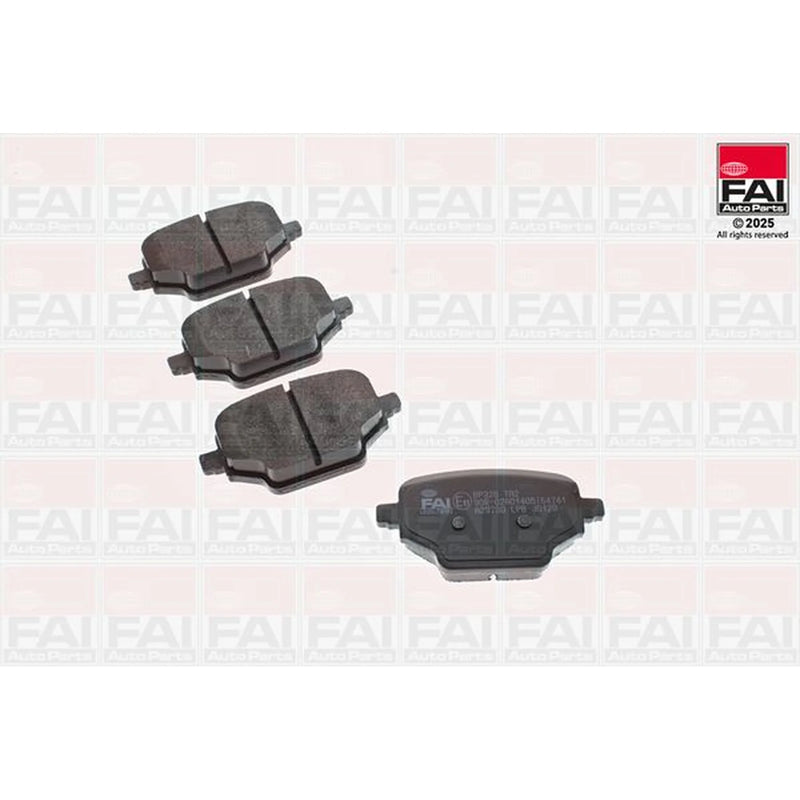 FAI Rear Brake Pad Set BP326