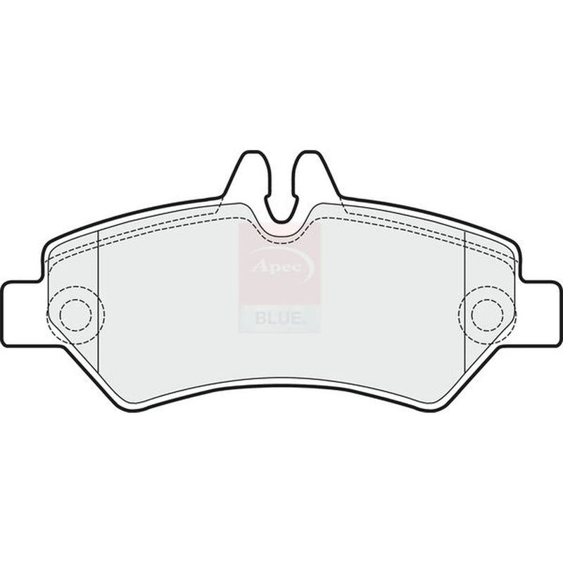 Apec Rear Brake Pad Set PD3091