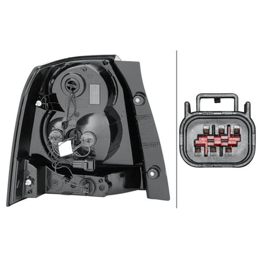 Hella Tail Light / Lamp W21W Right 2VP 354 814-021