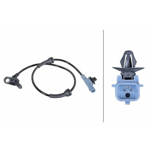 Hella ABS Wheel Speed Sensor Rear 6PU 358 252-151