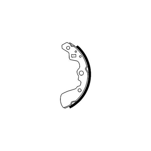 Mintex Brake Shoe Set Axle Kit MFR391