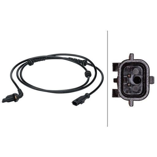Hella ABS Wheel Speed Sensor Rear 6PU 012 679-281