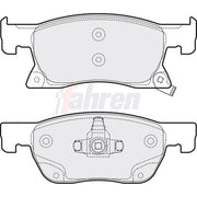 Fahren Front Brake Pad Set fits Opel Astra K 2015-2021 1.0 1.2 1.4 1.5 1.6