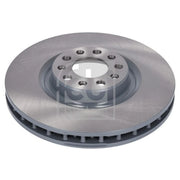 Febi 2 x Internally Vented Front Brake Discs 186033-x2