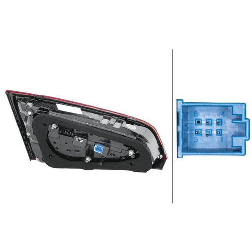 Hella Tail Light / Lamp LED Right 2SV 012 837-141