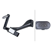 Hella Headlight Levelling Sensor Front Left Connectors V 6PM 012 699-441