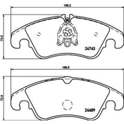 Mintex Front Brake Pad Set MDB2934