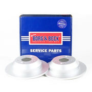 Borg & Beck 2 x Rear Brake Discs BBD5160-x2
