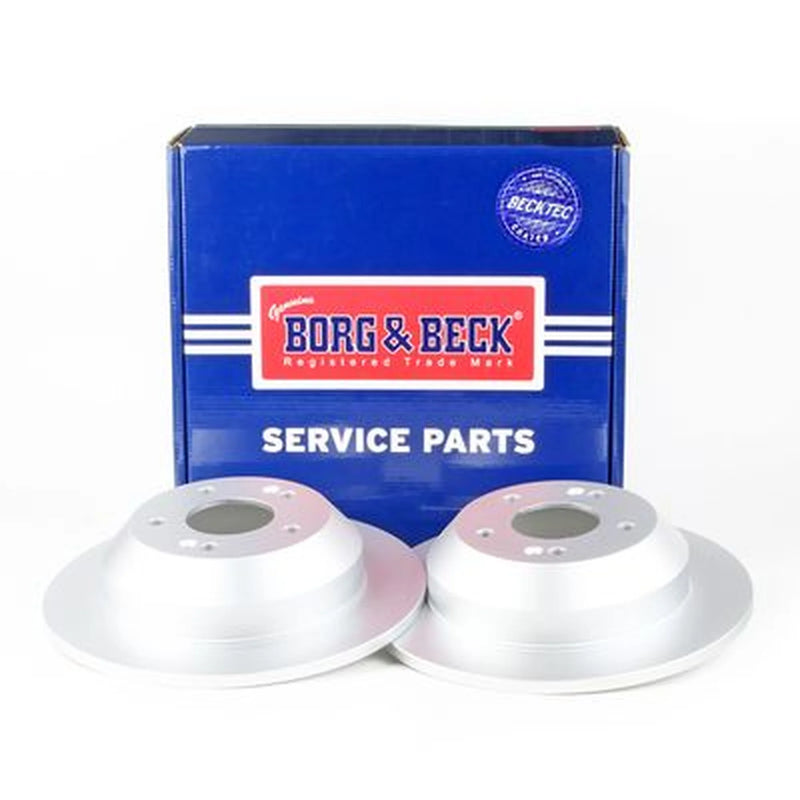 Borg & Beck 2 x Rear Brake Discs BBD5160-x2