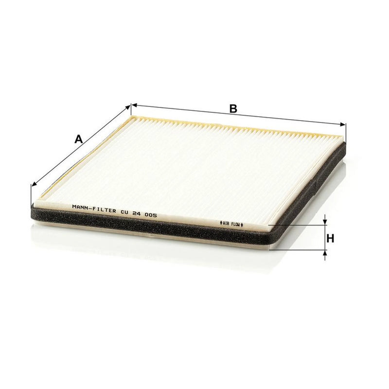 MANN-FILTER Cabin Air Filter (Pollen Filter) CU 24 005