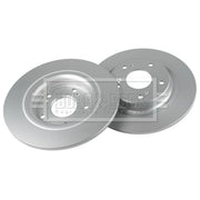 Borg & Beck 2 x Solid Rear Brake Discs BBD5675