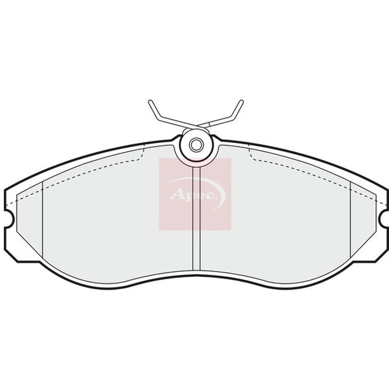 Apec Front Brake Pad Set PAD806