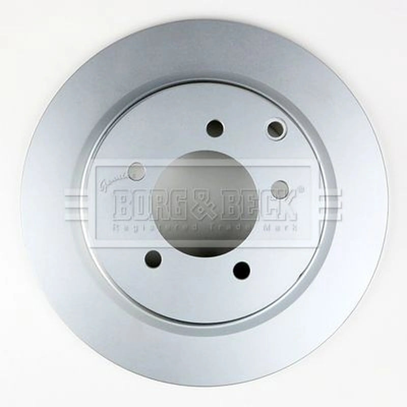 Borg & Beck 2 x Solid Rear Brake Discs BBD5255-x2
