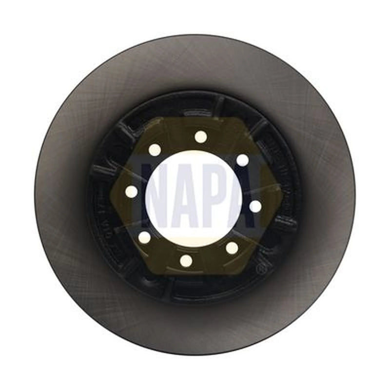 NAPA 2 x Solid Rear Brake Discs NBD5565-x2