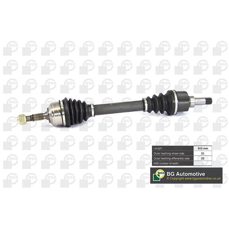 BGA CV Drive Shaft Driveshaft Front Left DS6714L